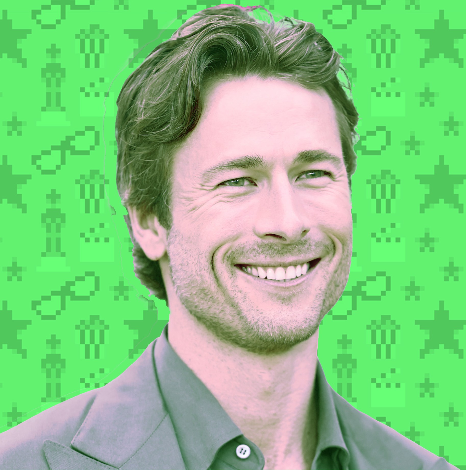 Glen Powell is thinking a lot about friendships and weddings