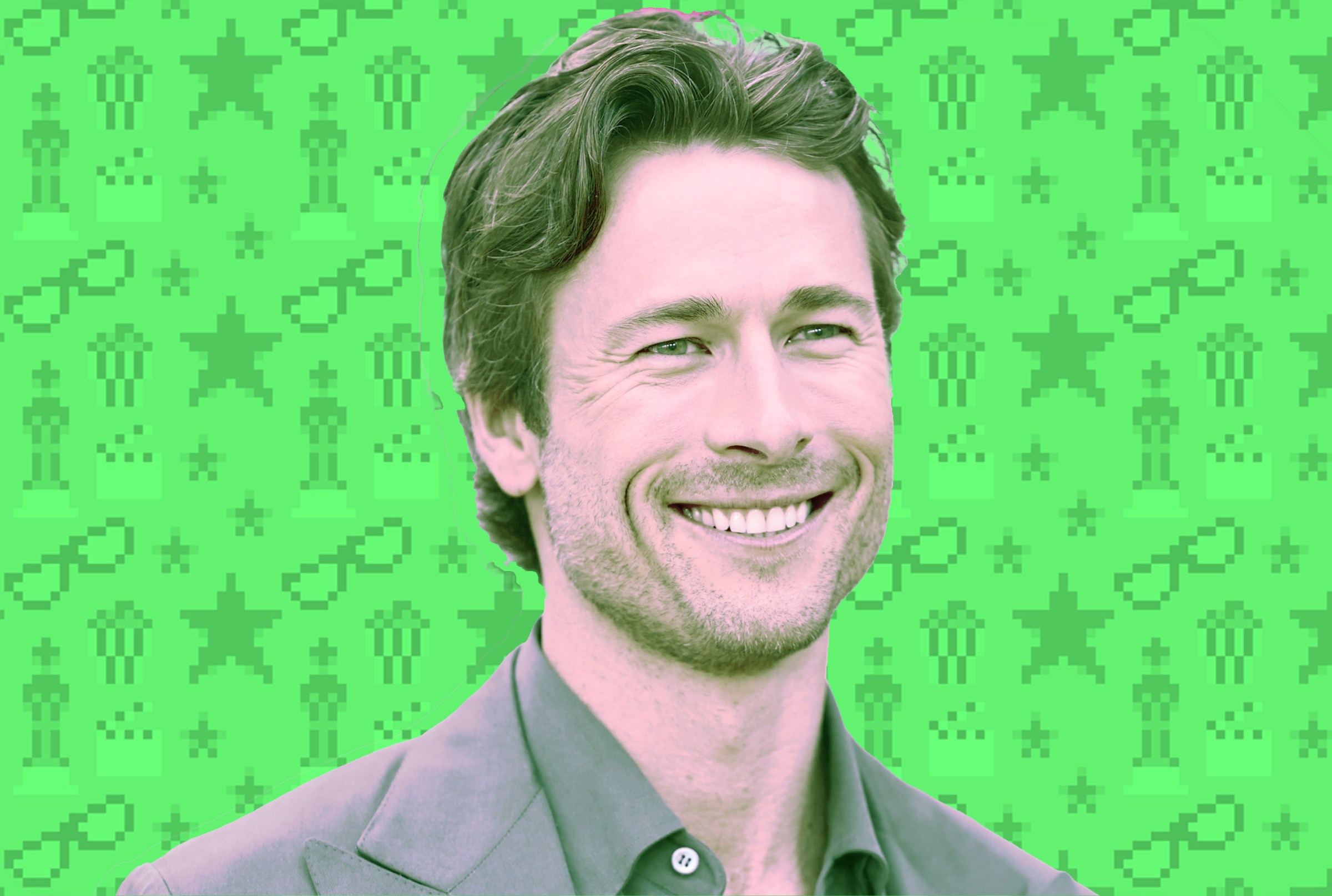 Glen Powell is thinking a lot about friendships and weddings